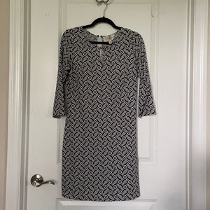 JB by Julie Brown Womens Printed Keyhole Dress